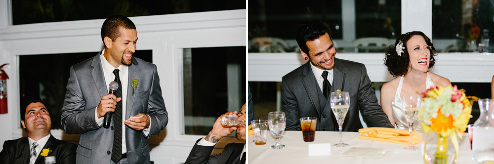 These are photos from the toast at Rachel and Jeremiah
