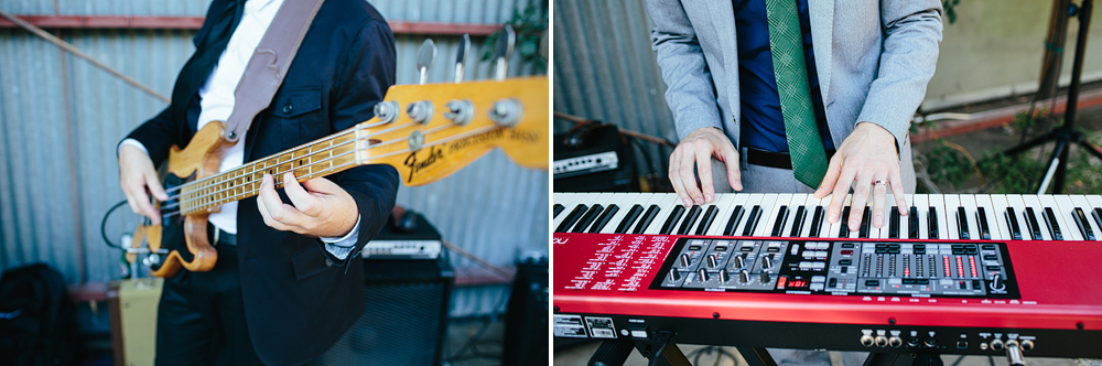 Here are some close ups of the band playing.