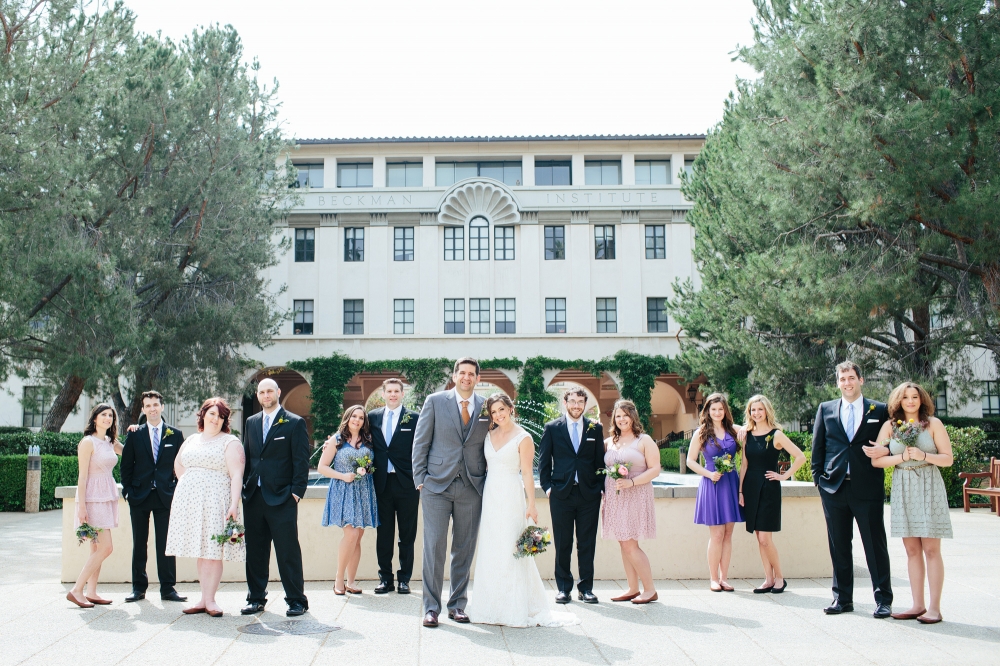 Caltech wedding photography.