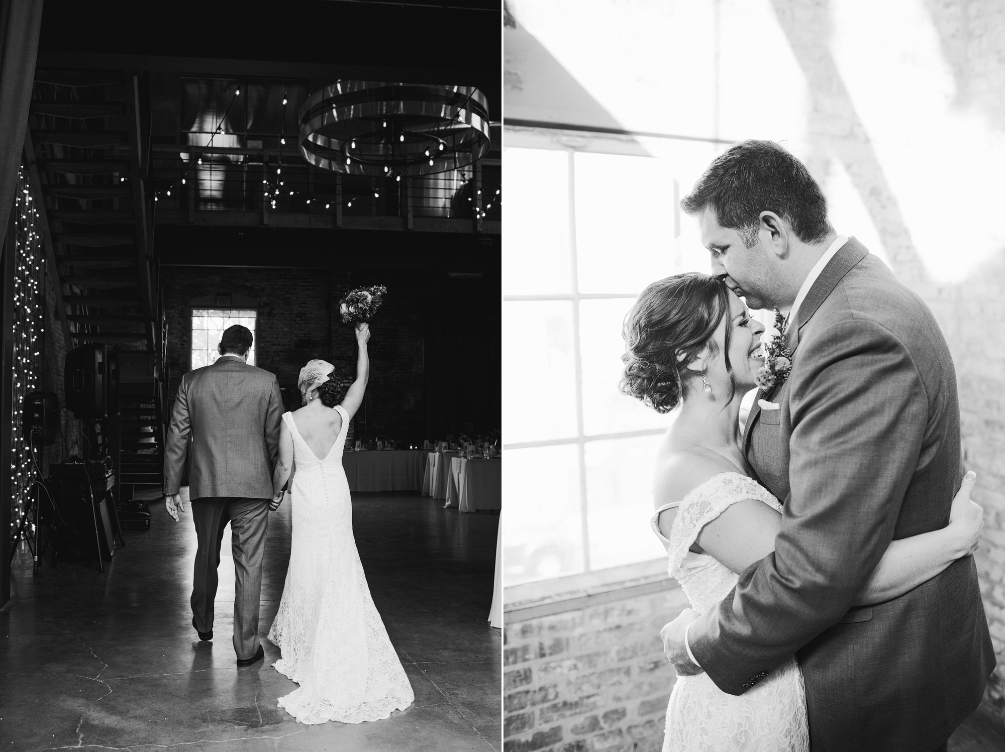 These are photos of Rachel and Seth right after the ceremony.