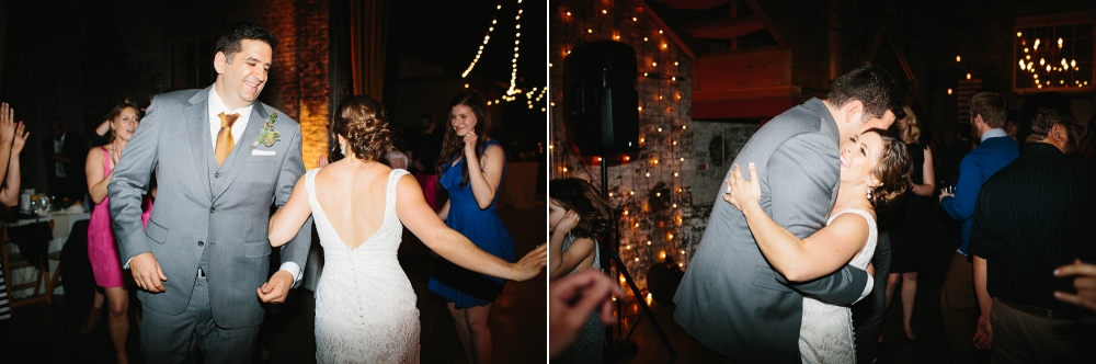 These are more photos of Rachel and Seth dancing.