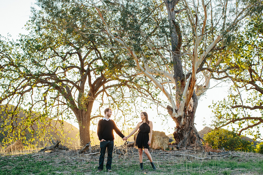 Malibu Hills Engagement Photography: Daphnee + Grady