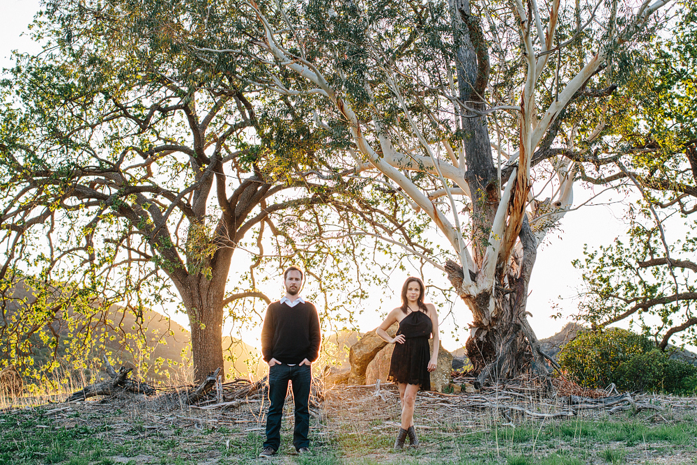 Malibu Hills Engagement Photography: Daphnee + Grady