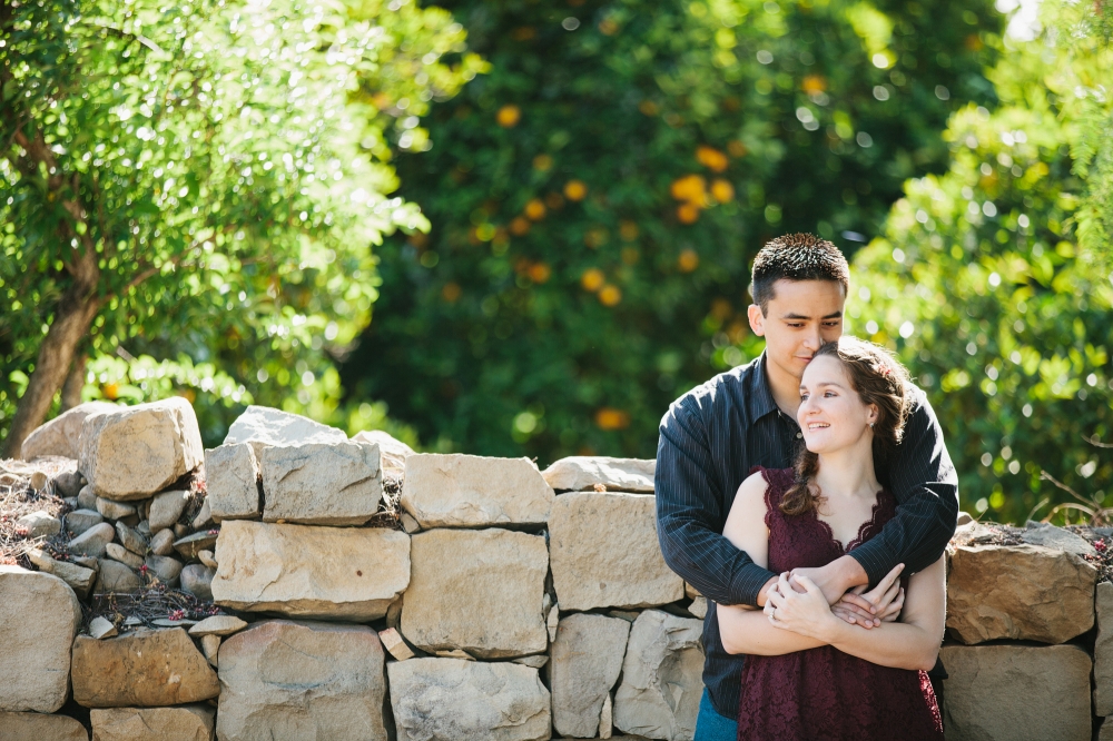 Ojai orchard Engagement