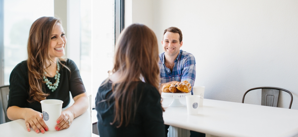 Pasadena Coffee House Engagement Session