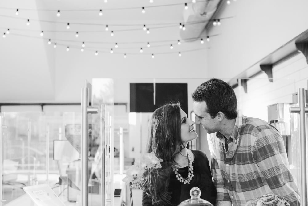 Pasadena Coffee House Engagement Session