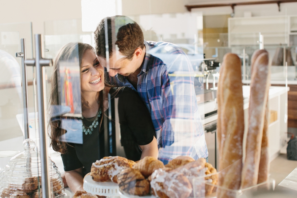 Pasadena Coffee House Engagement Session