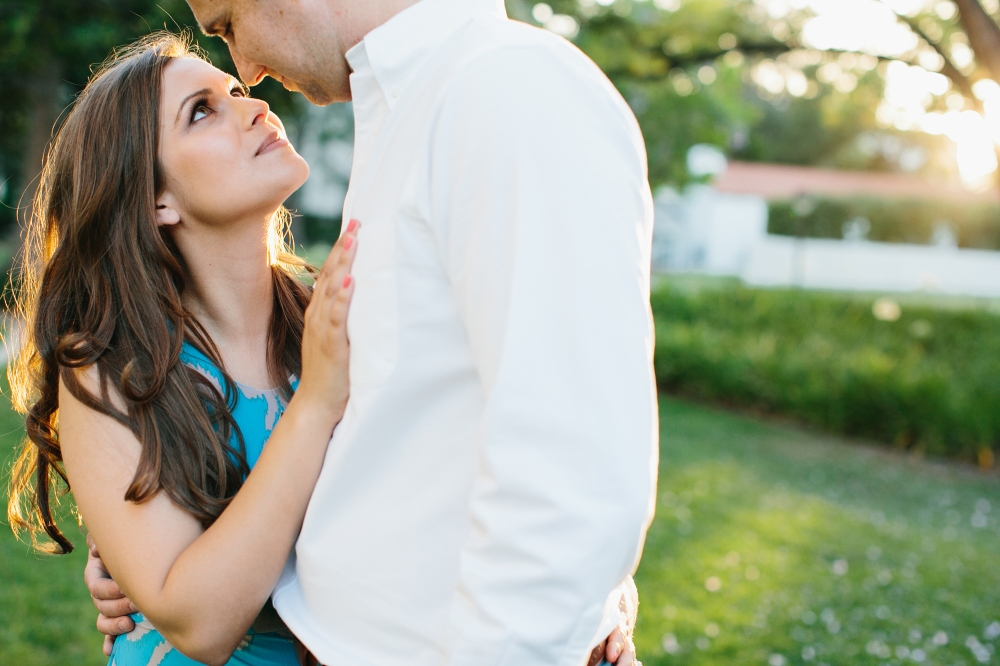 Pasadena Coffee House Engagement Session