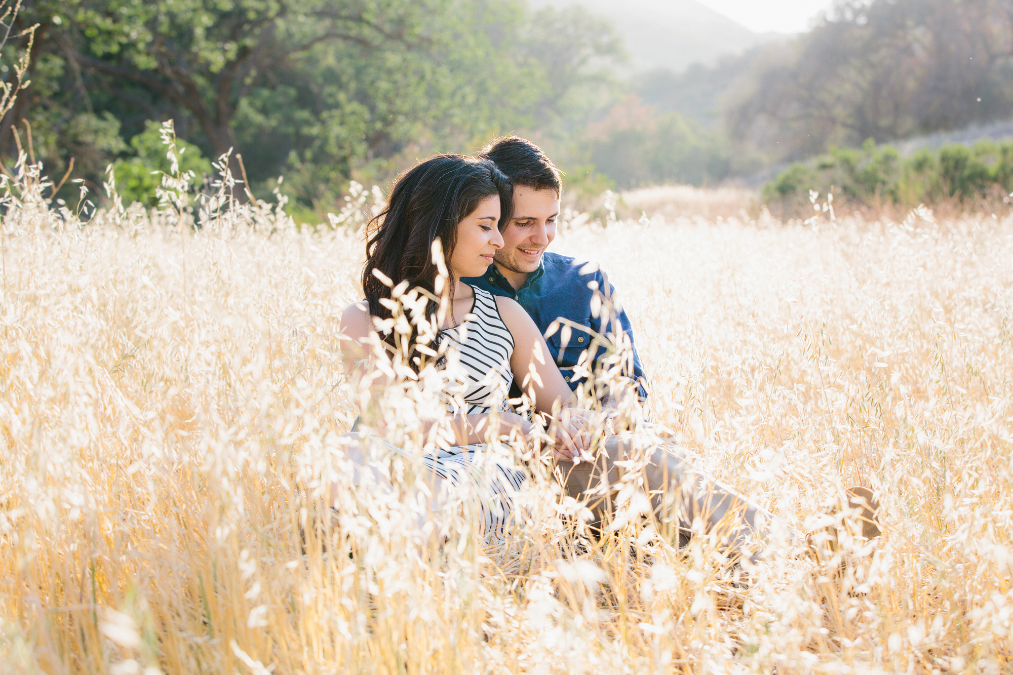 Paramount Ranch Malibu hills engagement photography