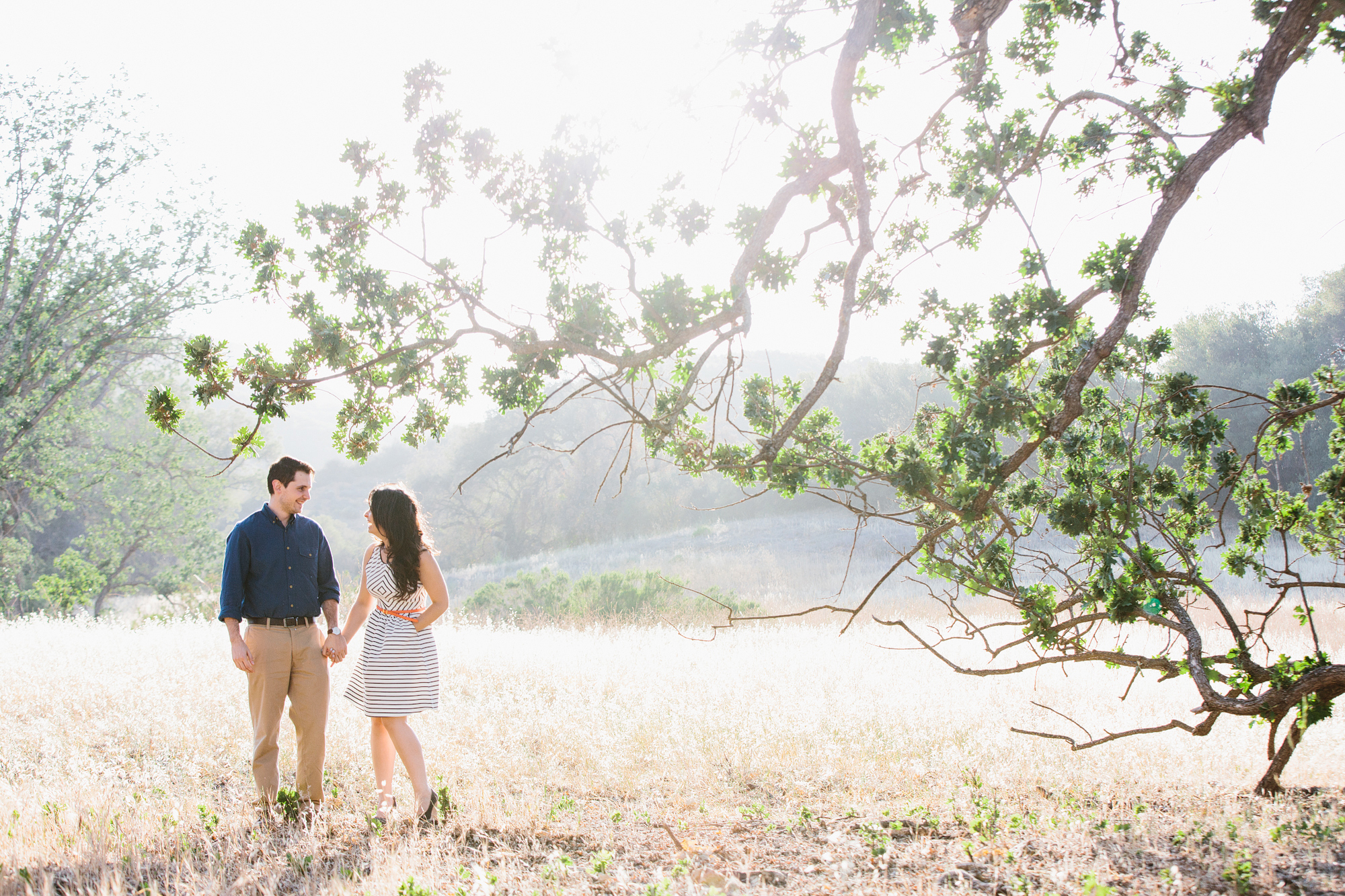 Paramount Ranch Malibu hills engagement photography