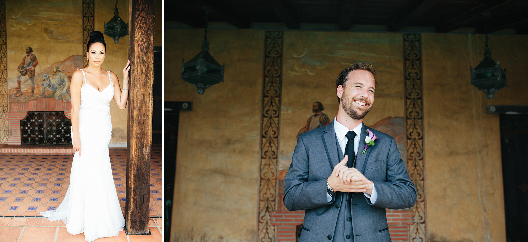 Adamson House wedding: Daphnee + Grady