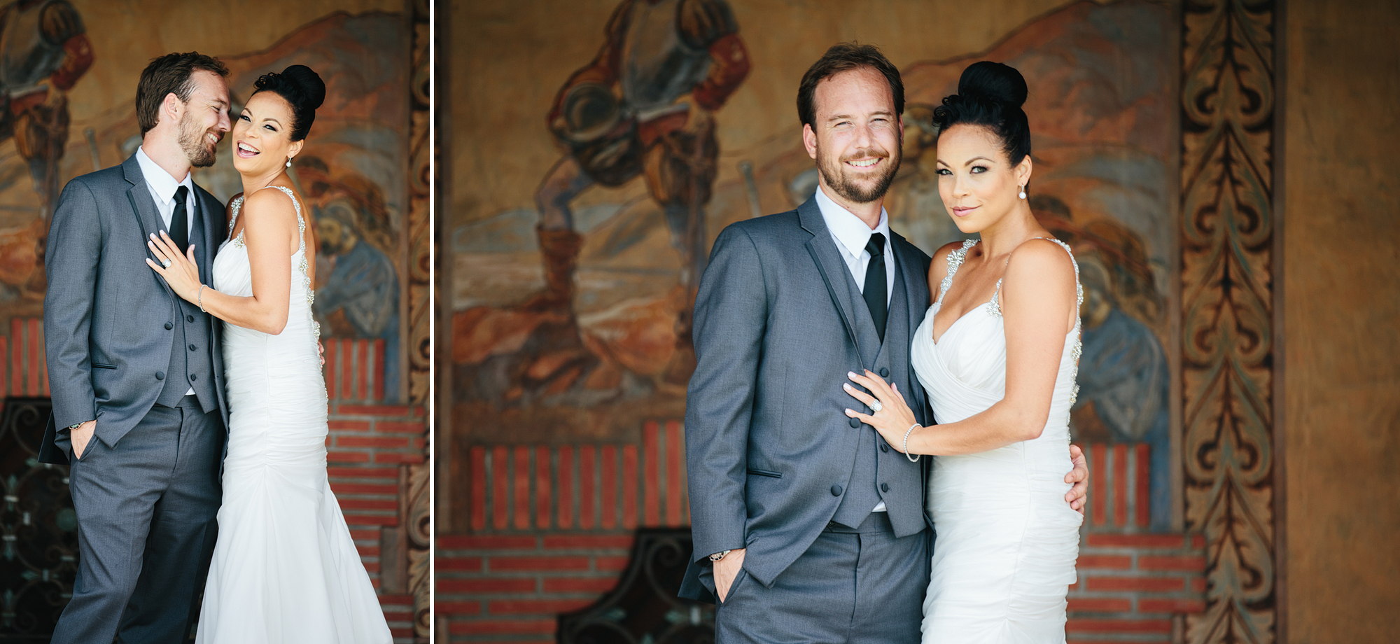 Adamson House wedding: Daphnee + Grady