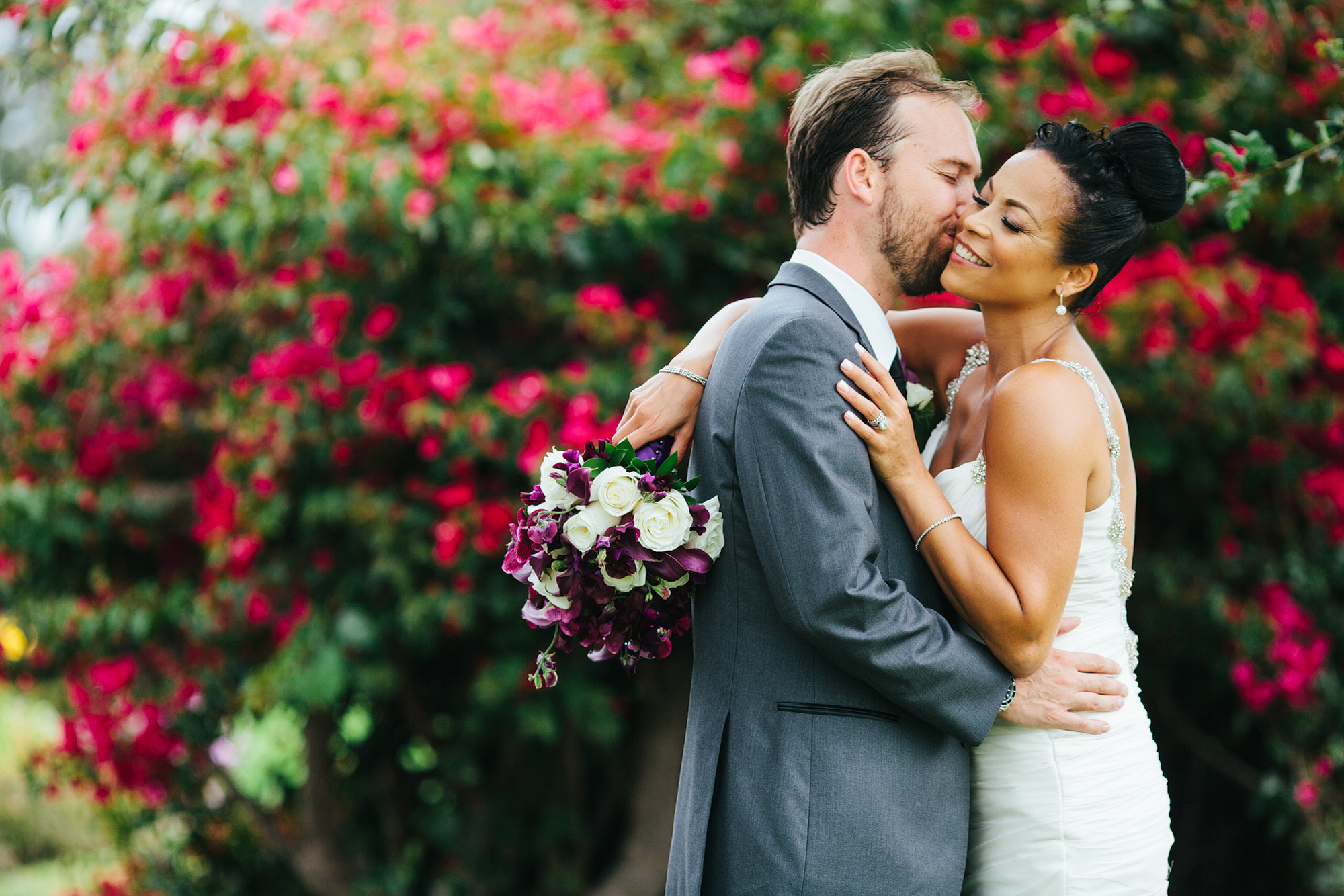 Adamson House wedding: Daphnee + Grady