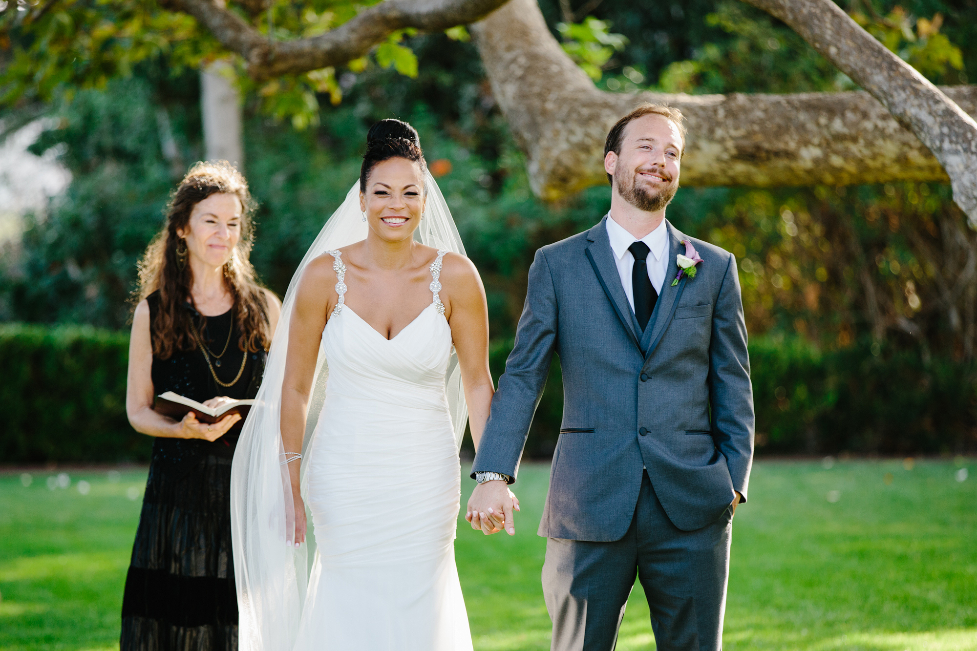 Adamson House wedding: Daphnee + Grady