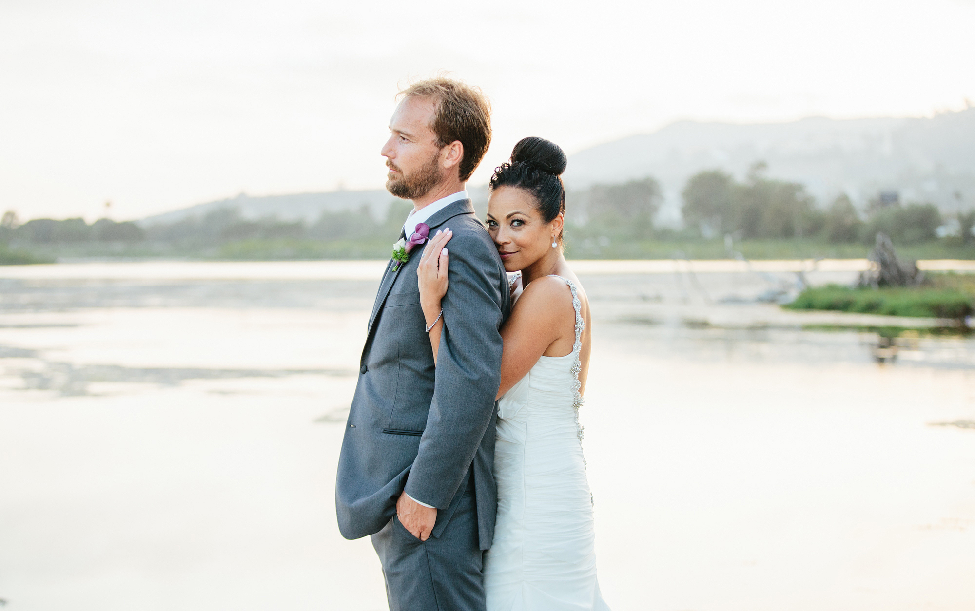 Adamson House wedding: Daphnee + Grady