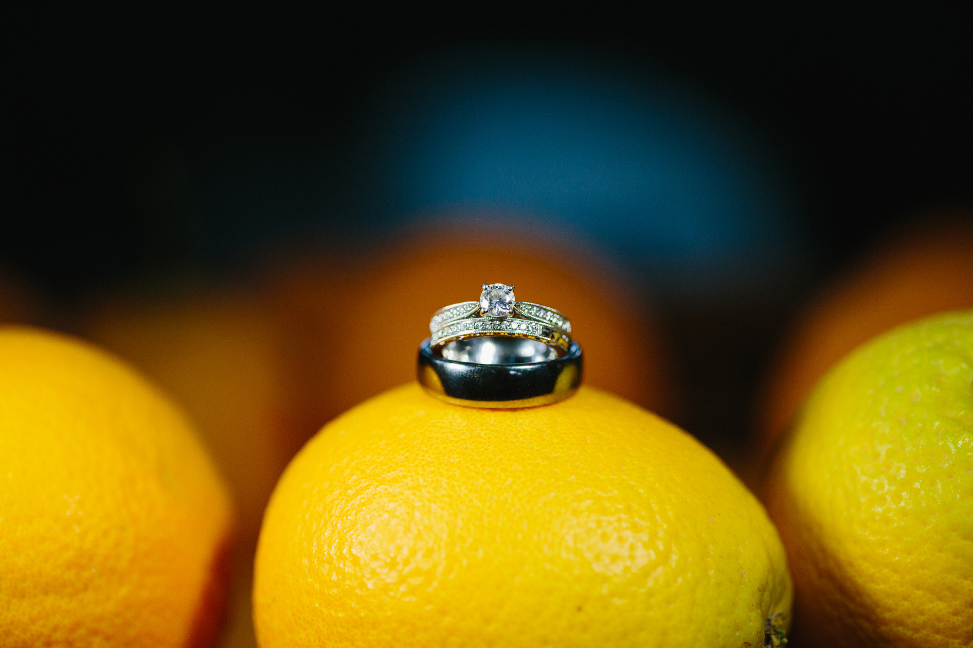 This is a ring shot on some citrus.