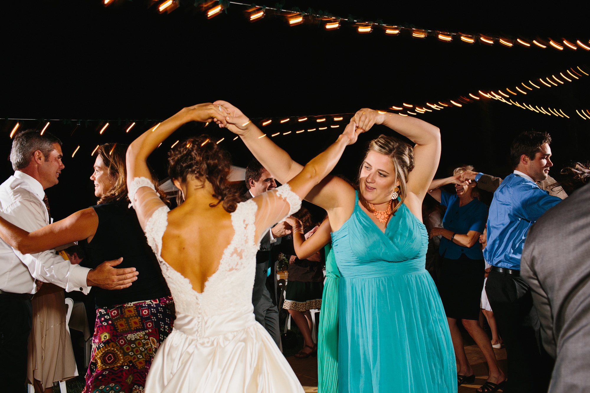 Everyone loves to dance at wedding receptions!