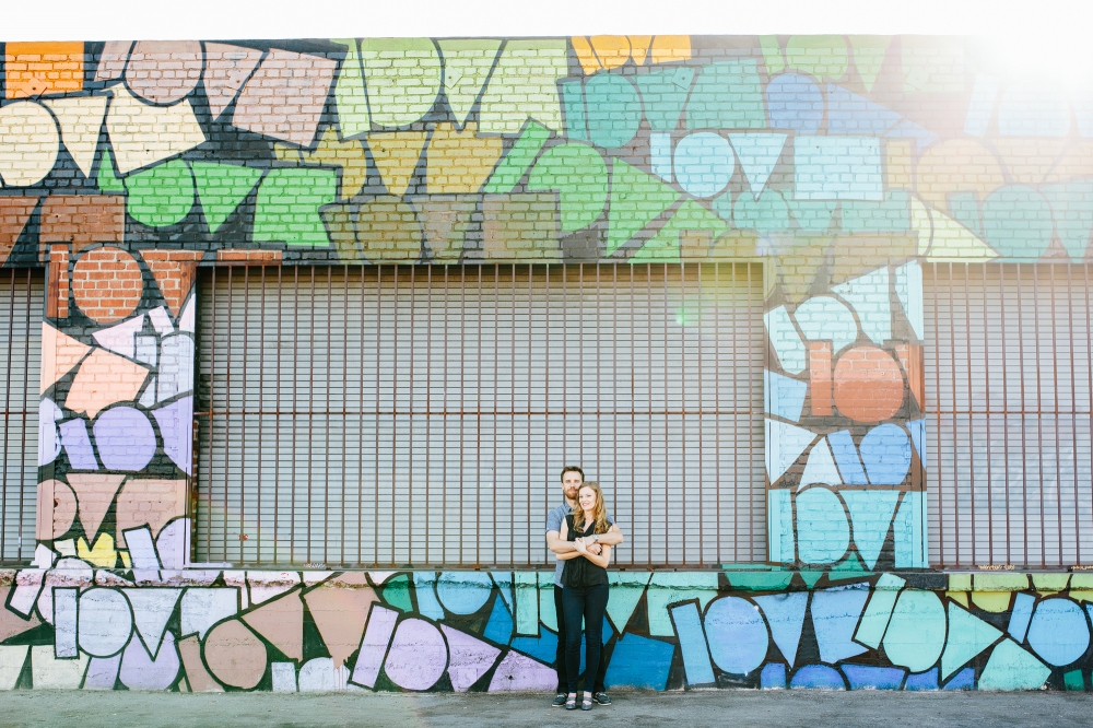 Los Angeles Engagement session: Morgan + Daniel