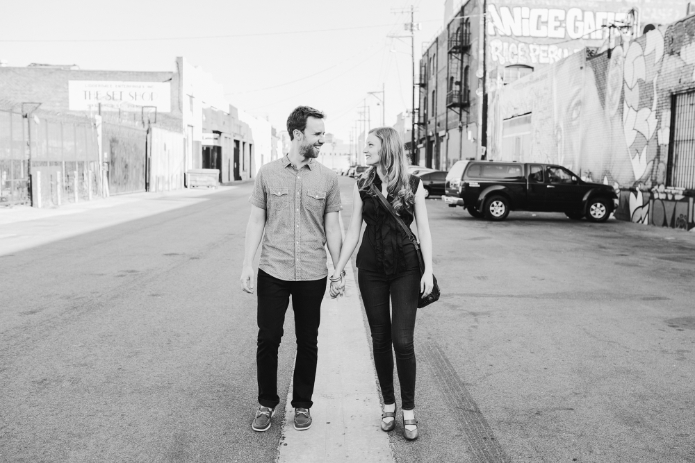 Los Angeles Engagement session: Morgan + Daniel