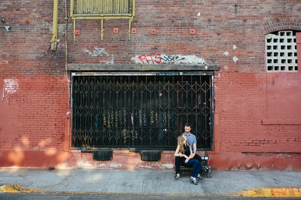 Los Angeles Engagement session: Morgan + Daniel