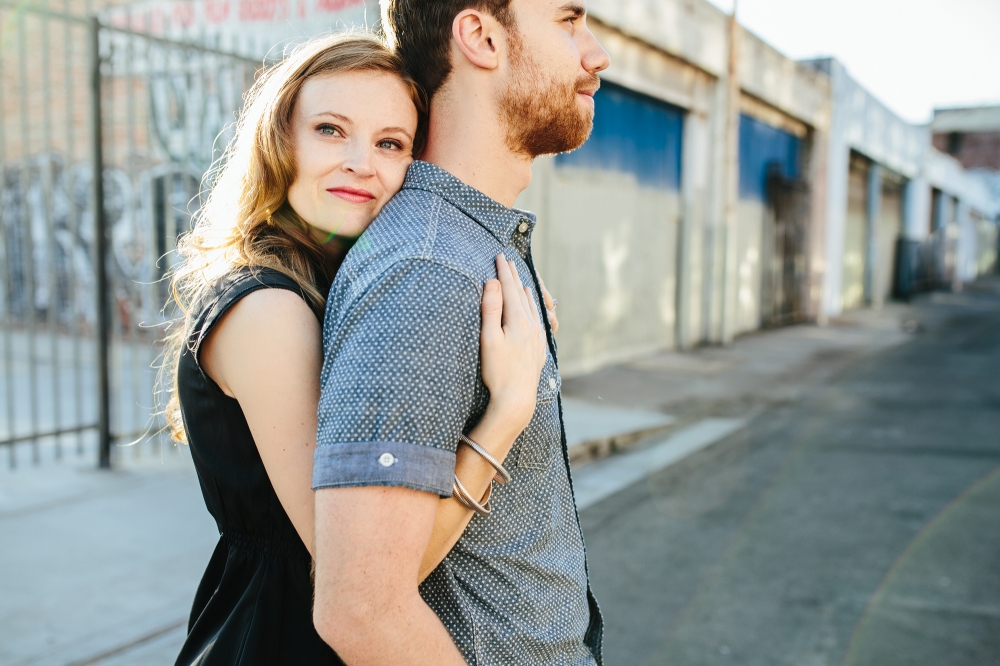 Los Angeles Engagement session: Morgan + Daniel