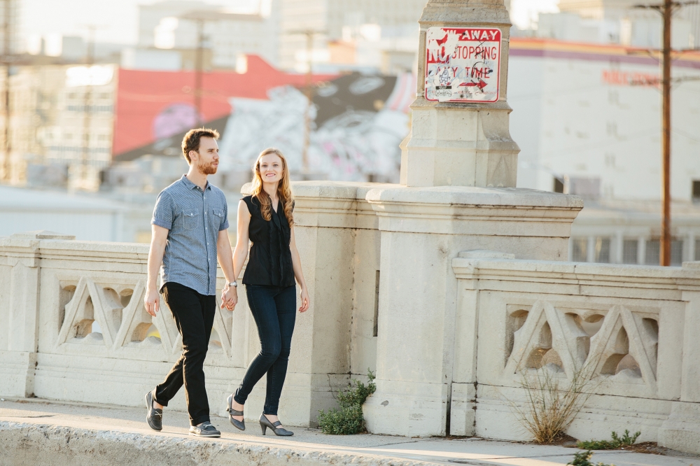 Los Angeles Engagement session: Morgan + Daniel