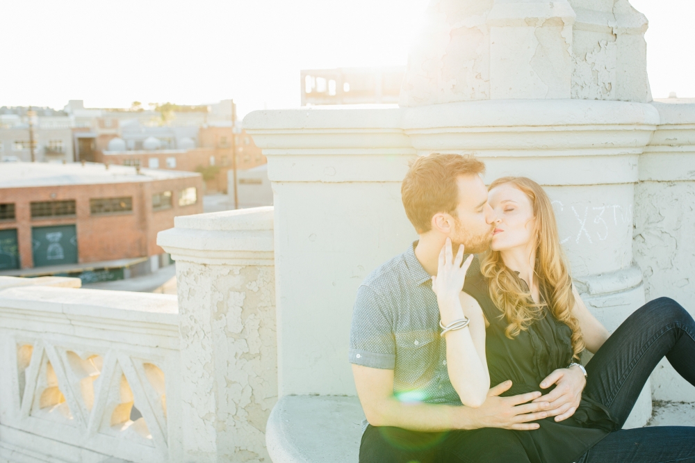 Los Angeles Engagement session: Morgan + Daniel