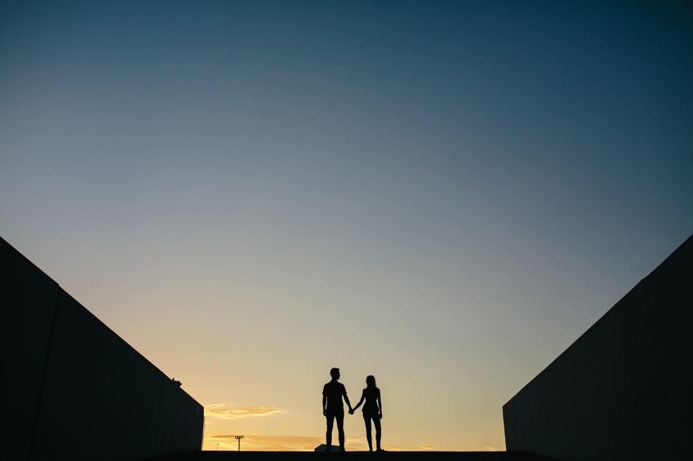 Los Angeles Engagement session: Morgan + Daniel