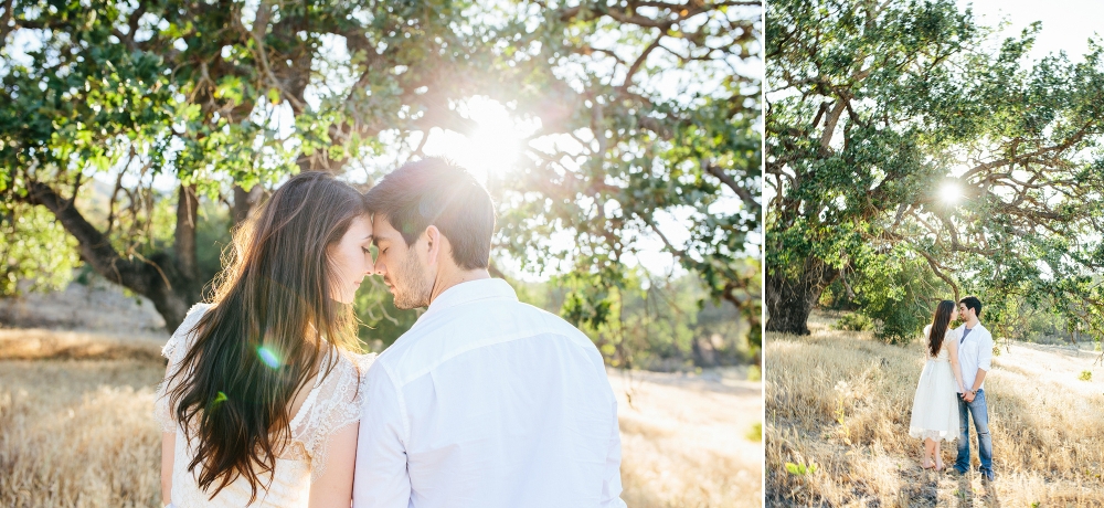 rustic and sweet California engagement: Haley + Matt