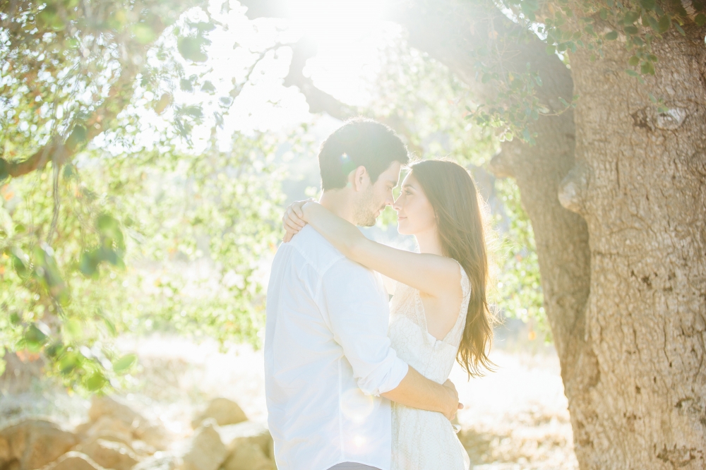 rustic and sweet California engagement: Haley + Matt