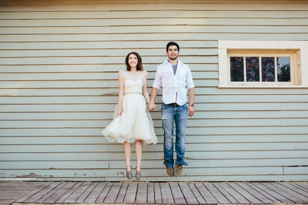 rustic and sweet California engagement: Haley + Matt