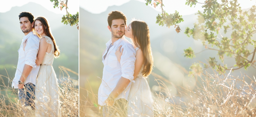 rustic and sweet California engagement: Haley + Matt