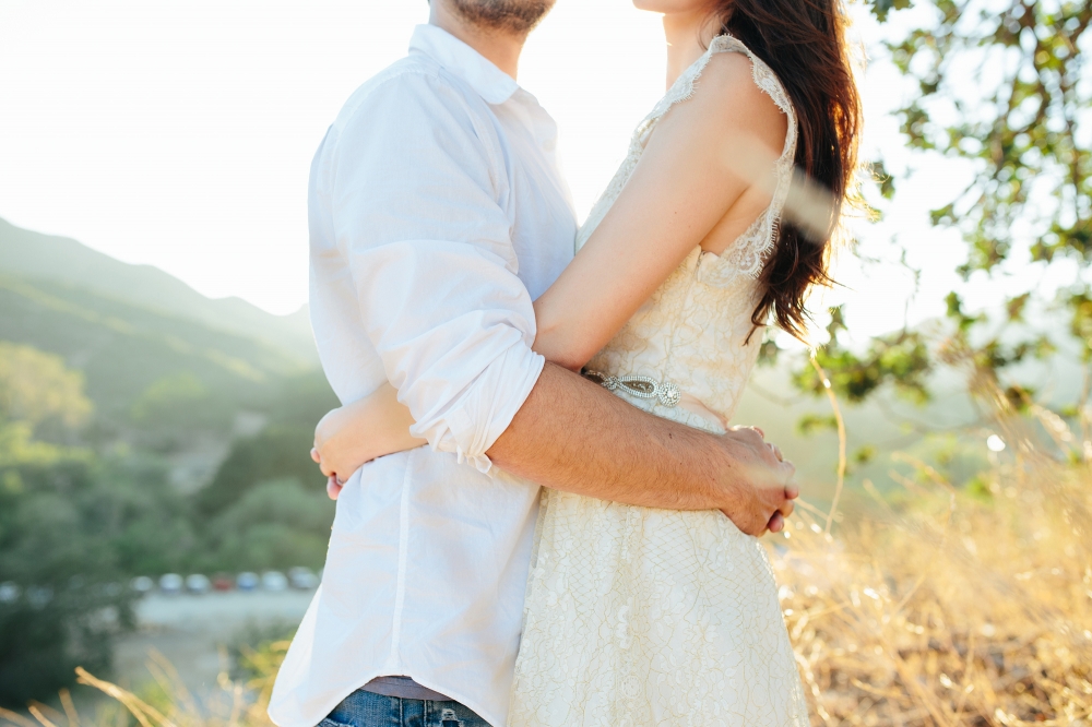 rustic and sweet California engagement: Haley + Matt