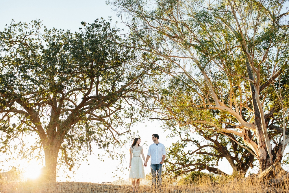 rustic and sweet California engagement: Haley + Matt