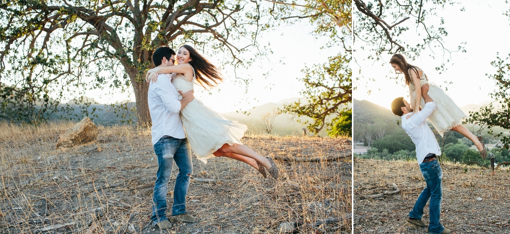 rustic and sweet California engagement: Haley + Matt