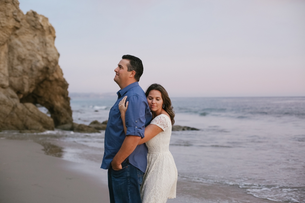 Malibu Beach Engagement Photographer