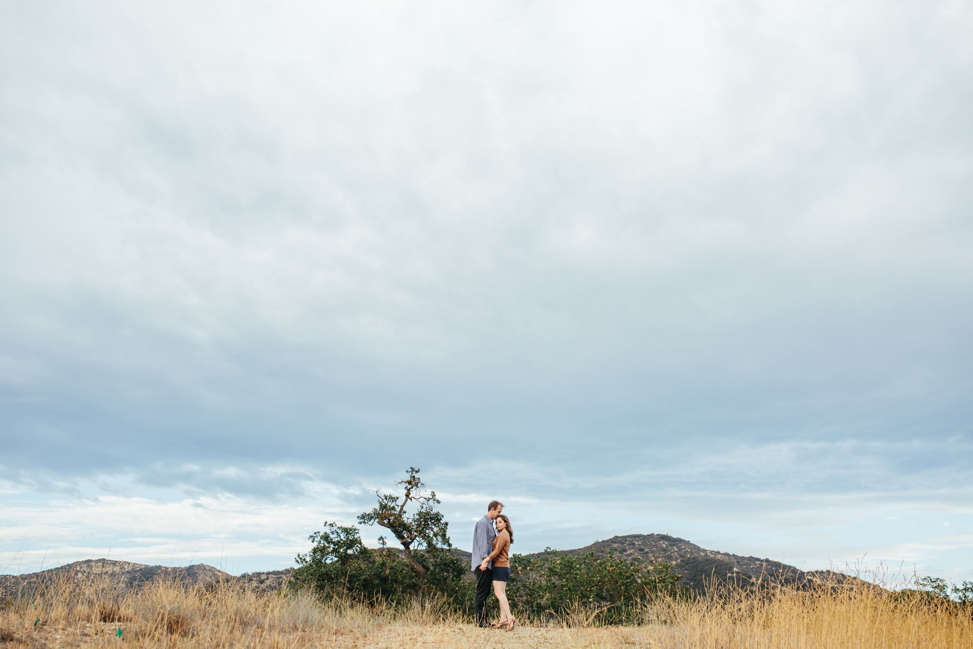 Rainy Day Malibu Engagement: Yardena + Tyler