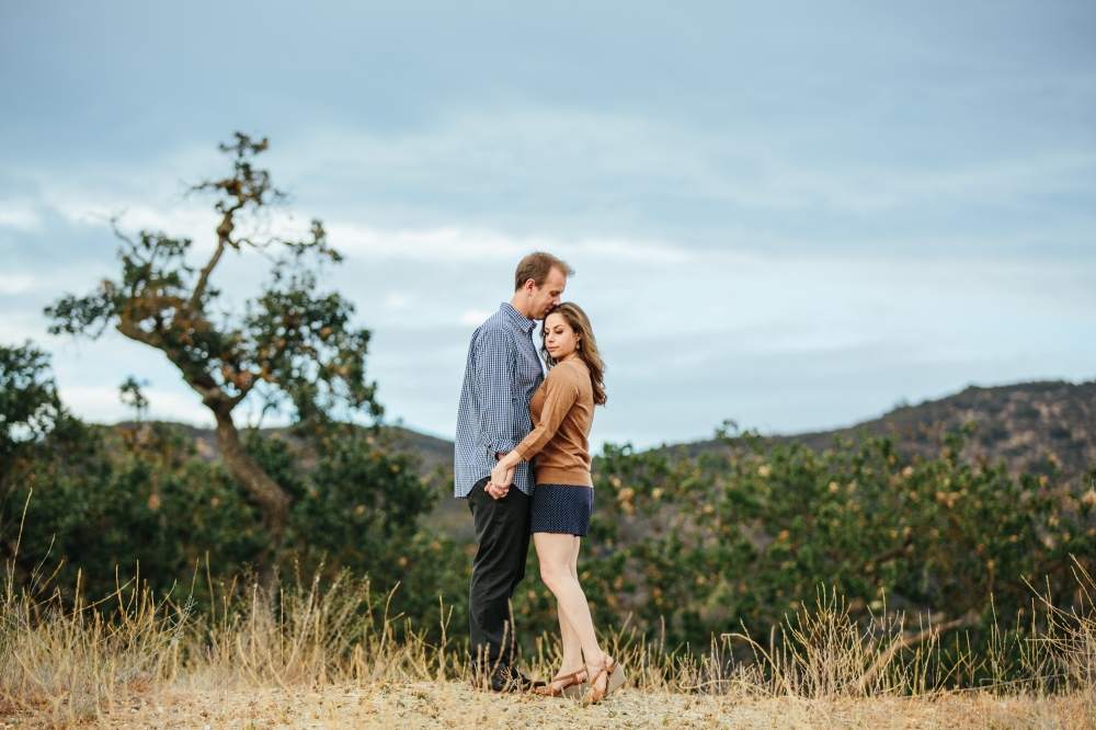 Rainy Day Malibu Engagement: Yardena + Tyler