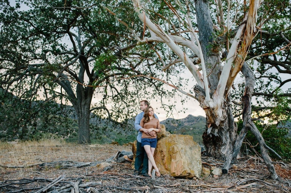 Rainy Day Malibu Engagement: Yardena + Tyler