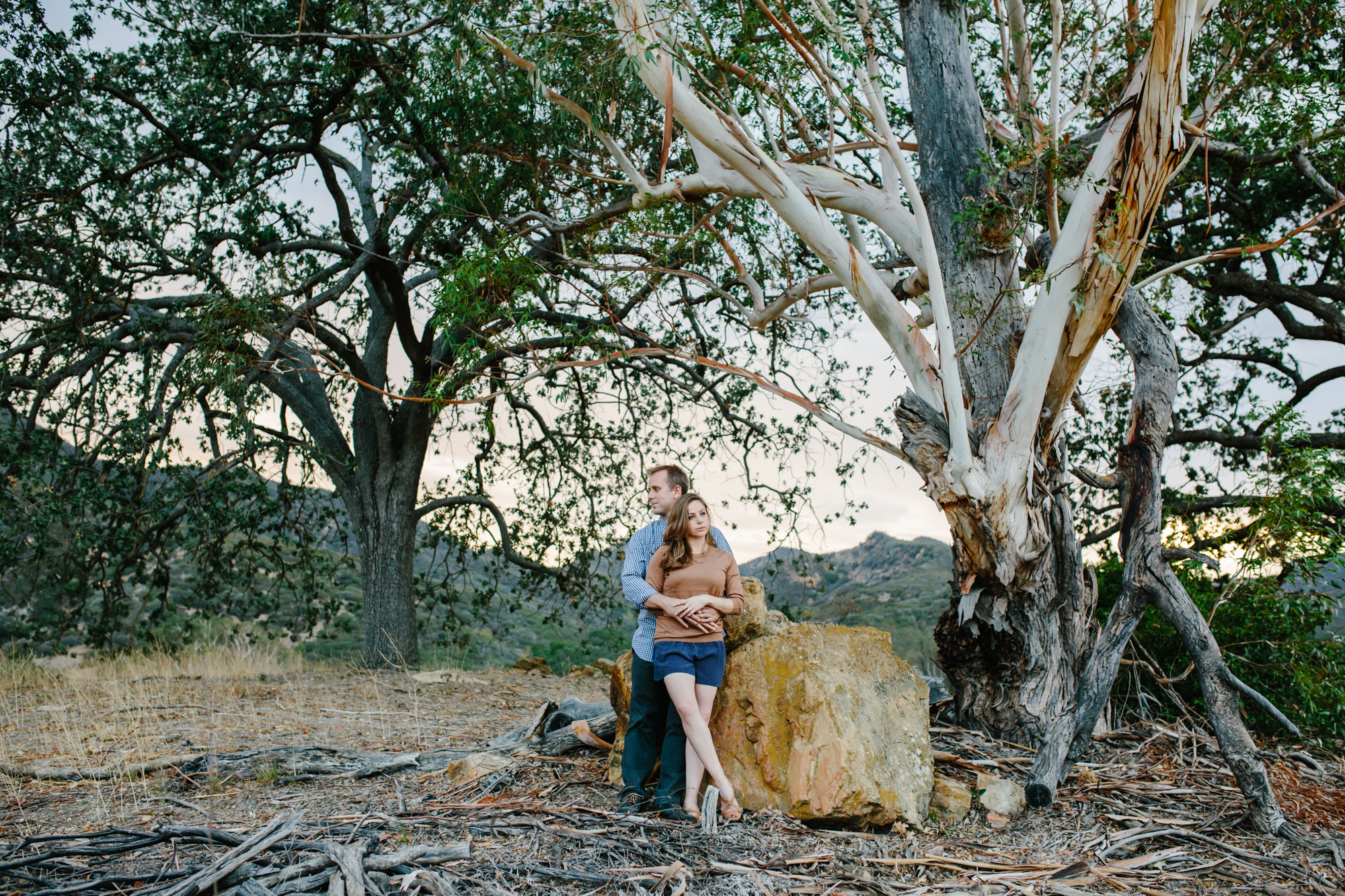 Rainy Day Malibu Engagement: Yardena + Tyler