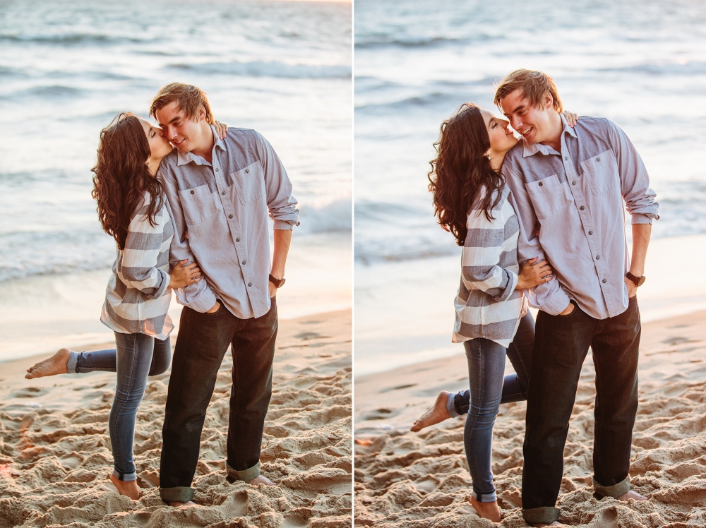 Santa Monica Engagement Photos: Mariana + Matt