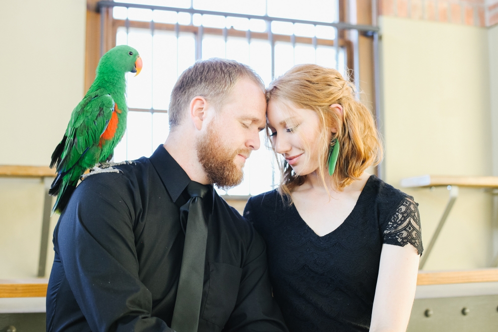 Tonya and Nick at their engagement session. 