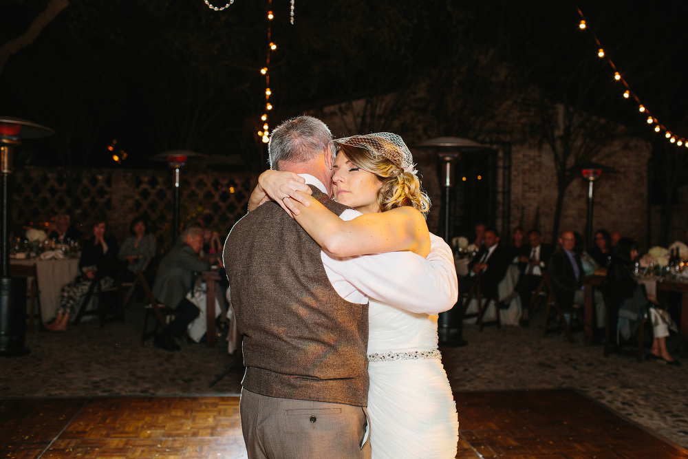 Ewa shared a special dance with her dad. 