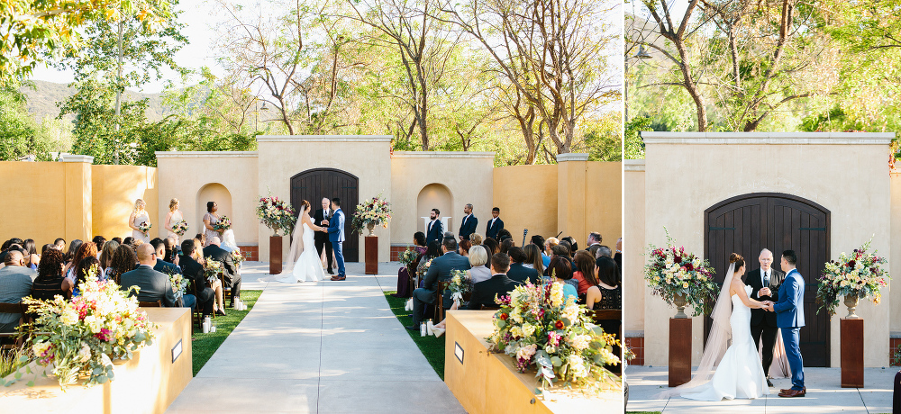 The Gardens at Los Robles Greens wedding.