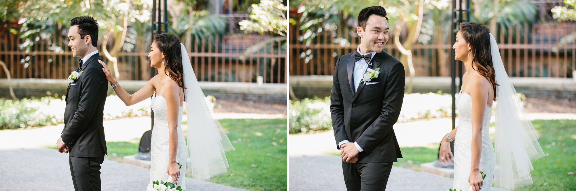 Here are photos of Annalisa and Will's first look. 