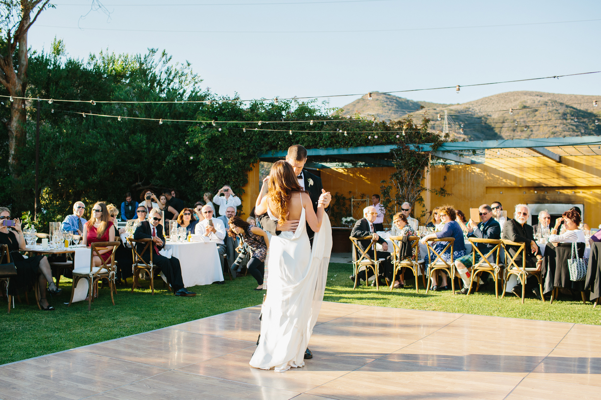 The first dance at Rancho del Cielo. 