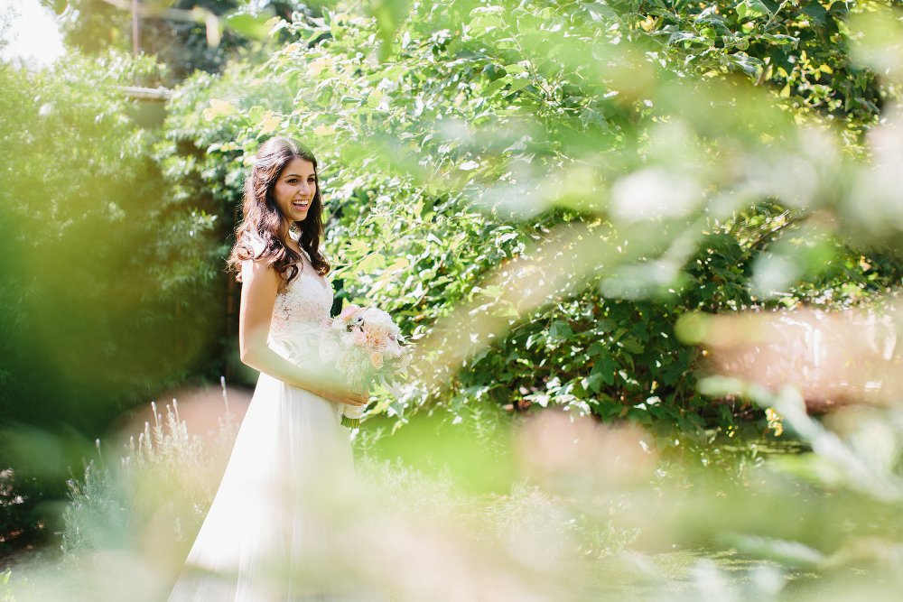 A beautiful bridal portrait of Cristina. 