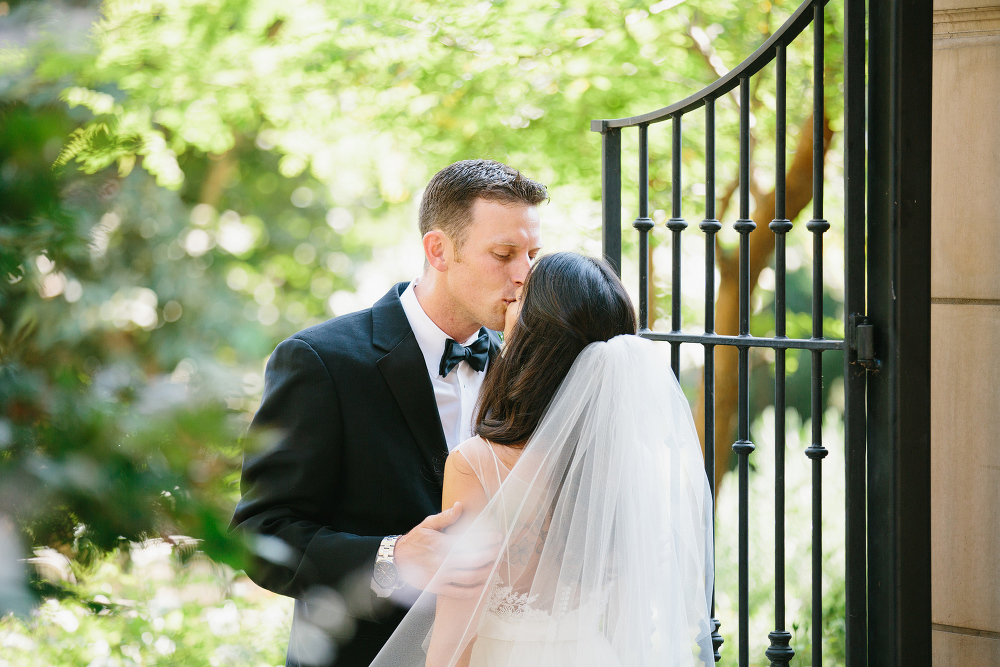 Cristina and Andrew sharing a sweet moment. 