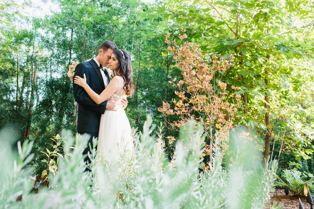 Cristina and Andrew at the Beverly Garland. 