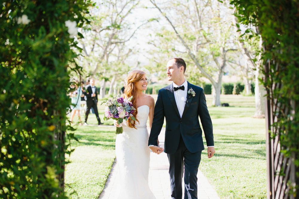 Carrie and Justin recessional. 